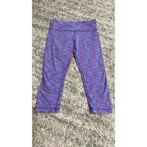 lululemon athletica Purple and Blue Leggings